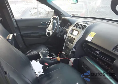 2015 Ford Explorer Police Interceptor из США, поврежденный, VIN 1FM5K8AR8FGA15918